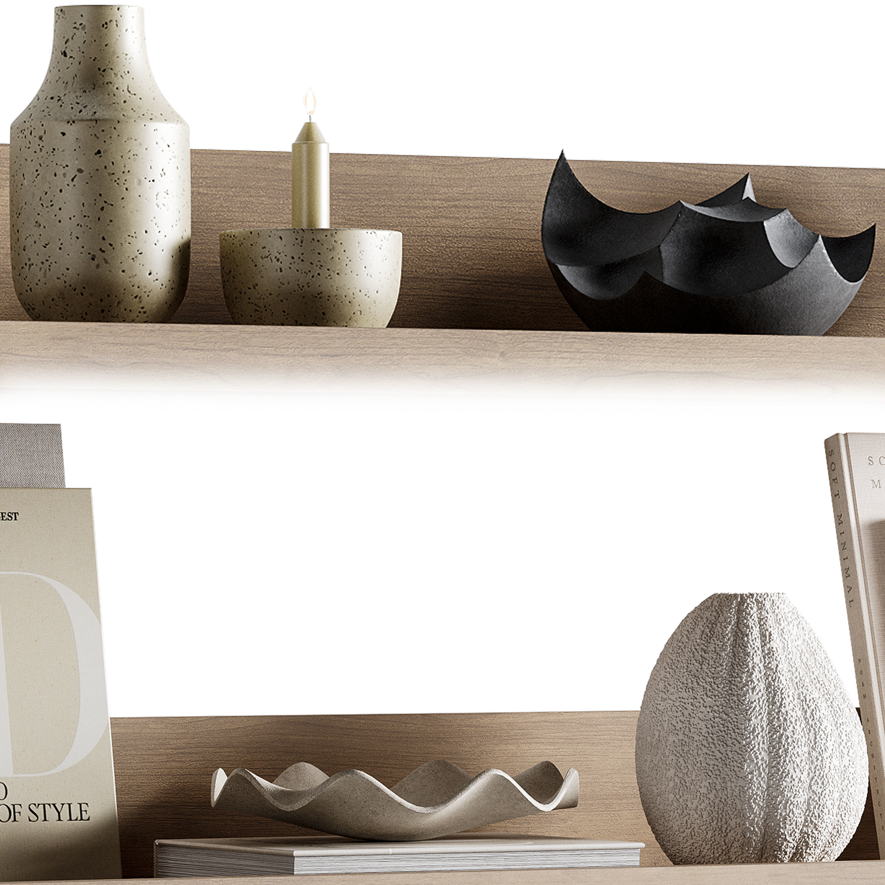 Decorative set 47 3D model_4