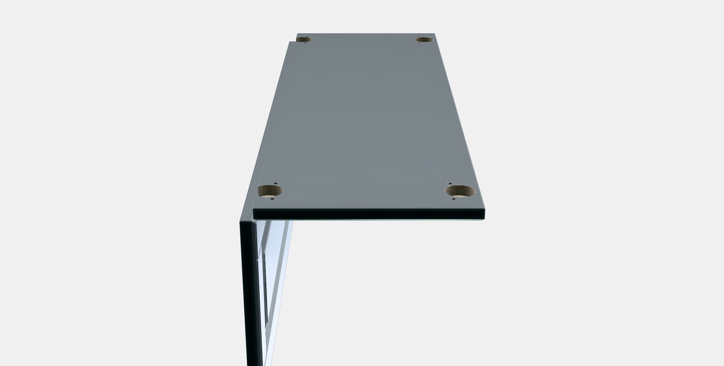 BODBYN 2-p door f corner base cabinet set 1 Low-poly 3D model_8