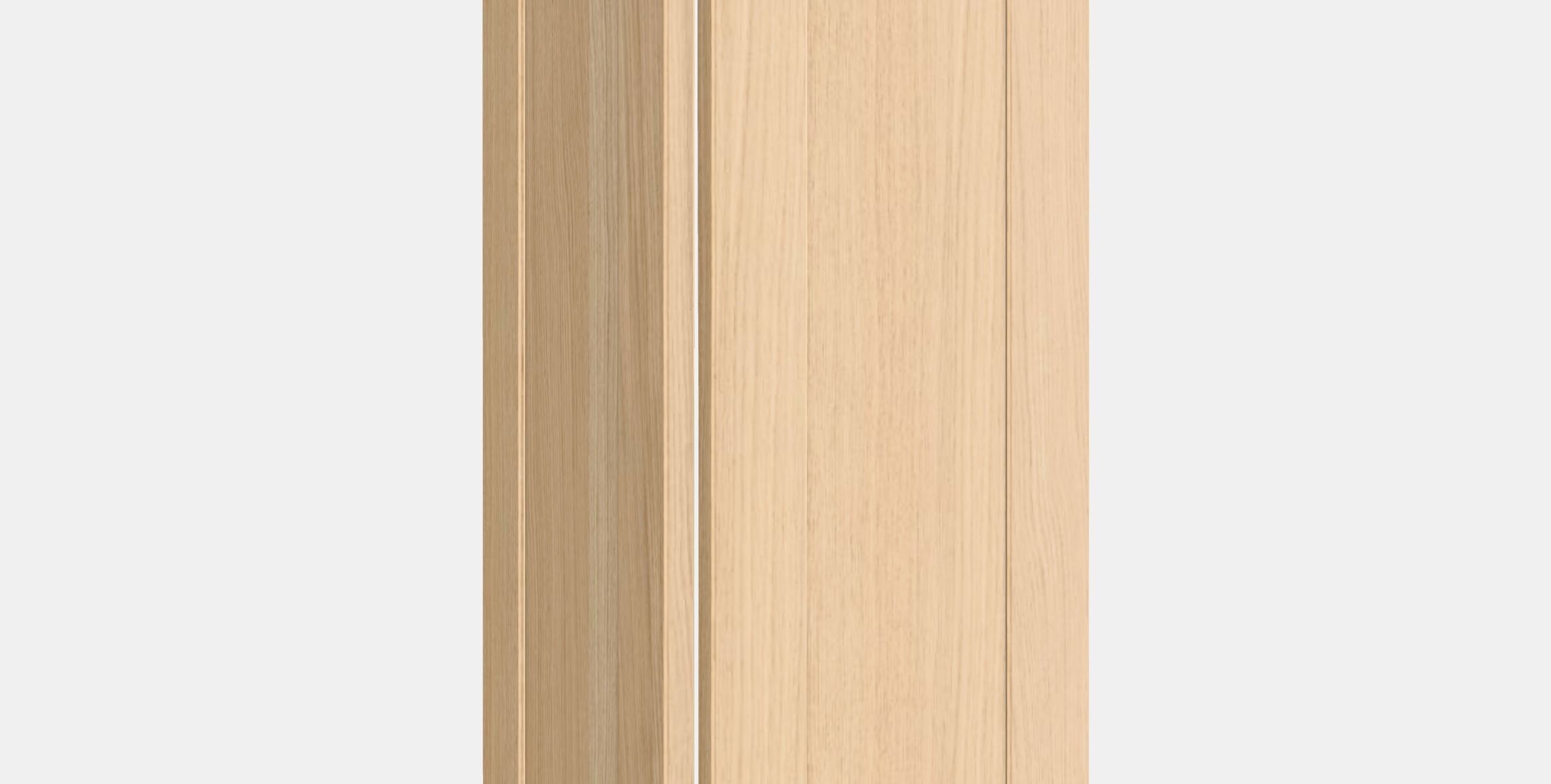 FORSBACKA 2-p door f corner base cabinet set Low-poly 3D model_2