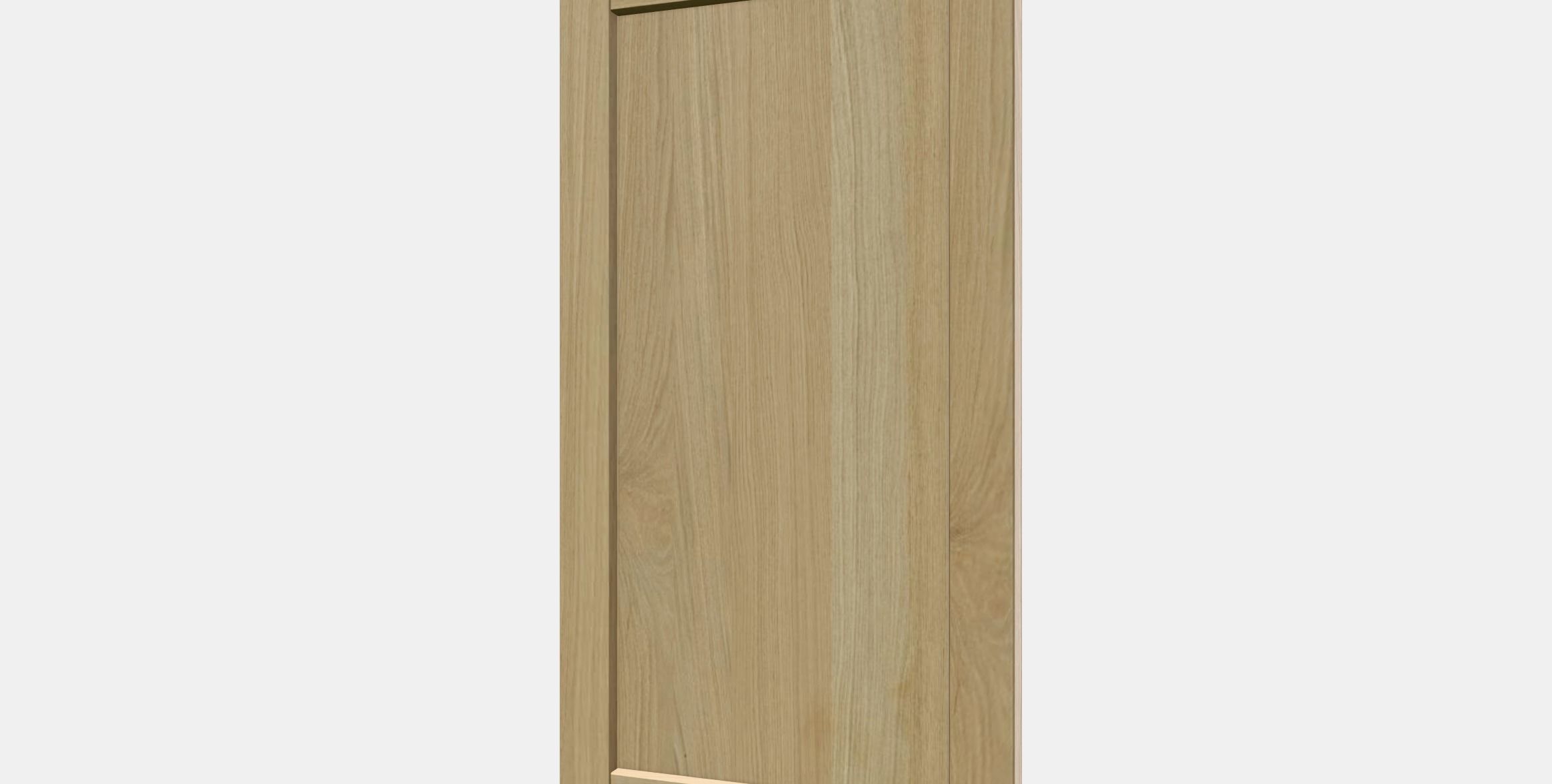 FORSBACKA Front for dishwasher Low-poly 3D model_13