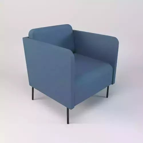 Blue Lounge Sofa