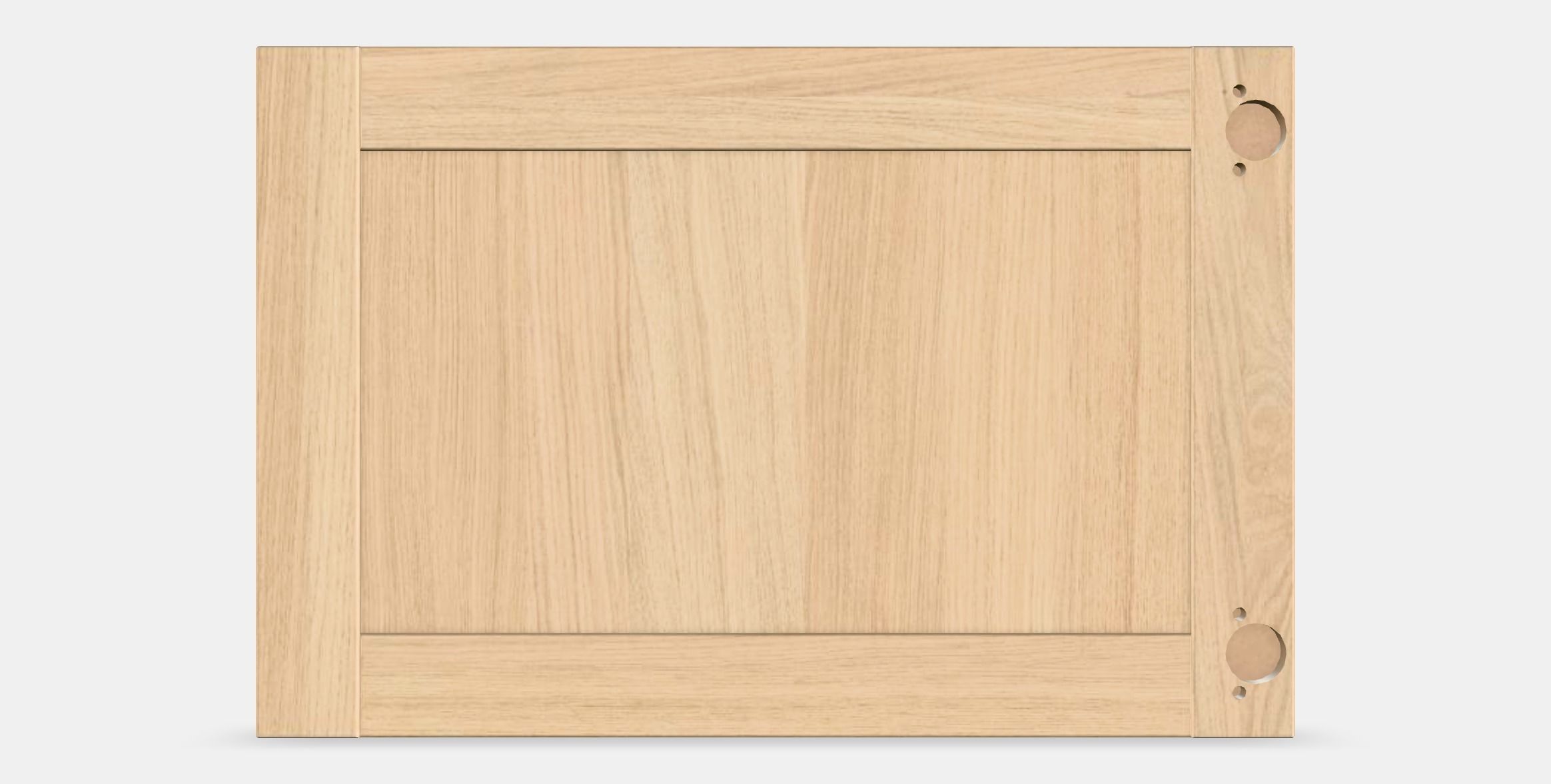 FORSBACKA Door 9 Low-poly 3D model_15