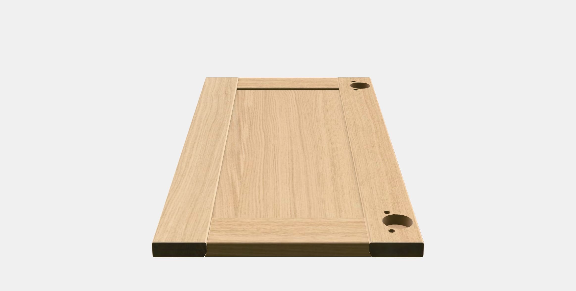 FORSBACKA Door 14 Low-poly 3D model_8