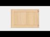 FORSBACKA Door 14 Low-poly 3D model_1