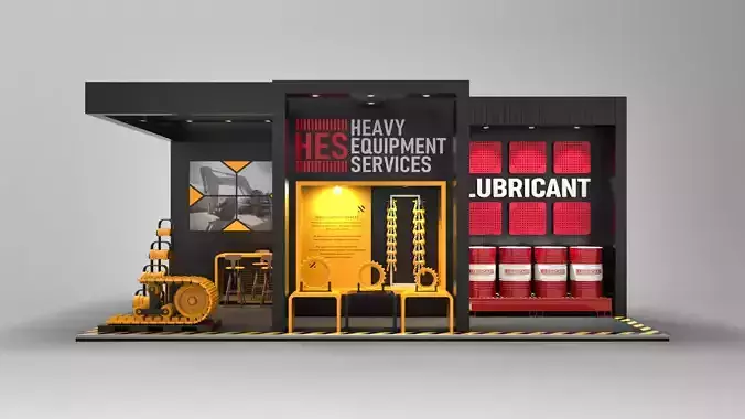 Heavy Equipment Booth Exhibition
