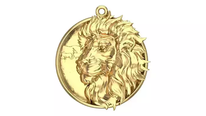 lion pendant