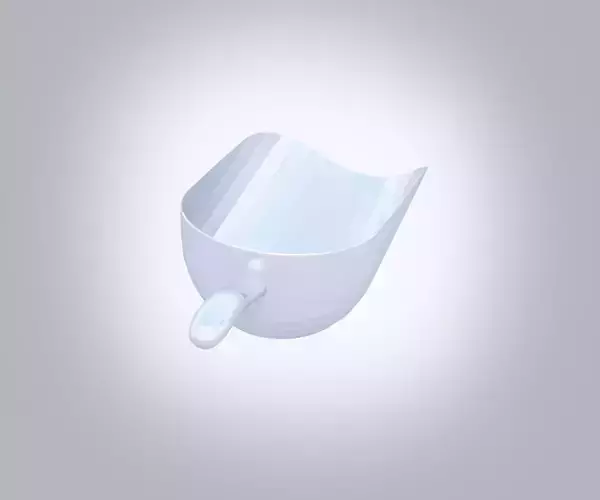 Ice Scoop Low-poly 3D model