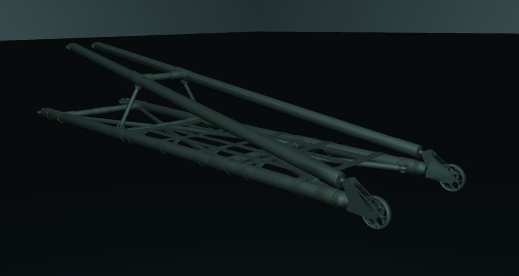 MVM Carbon Wheelie Bar Low-poly 3D model_3