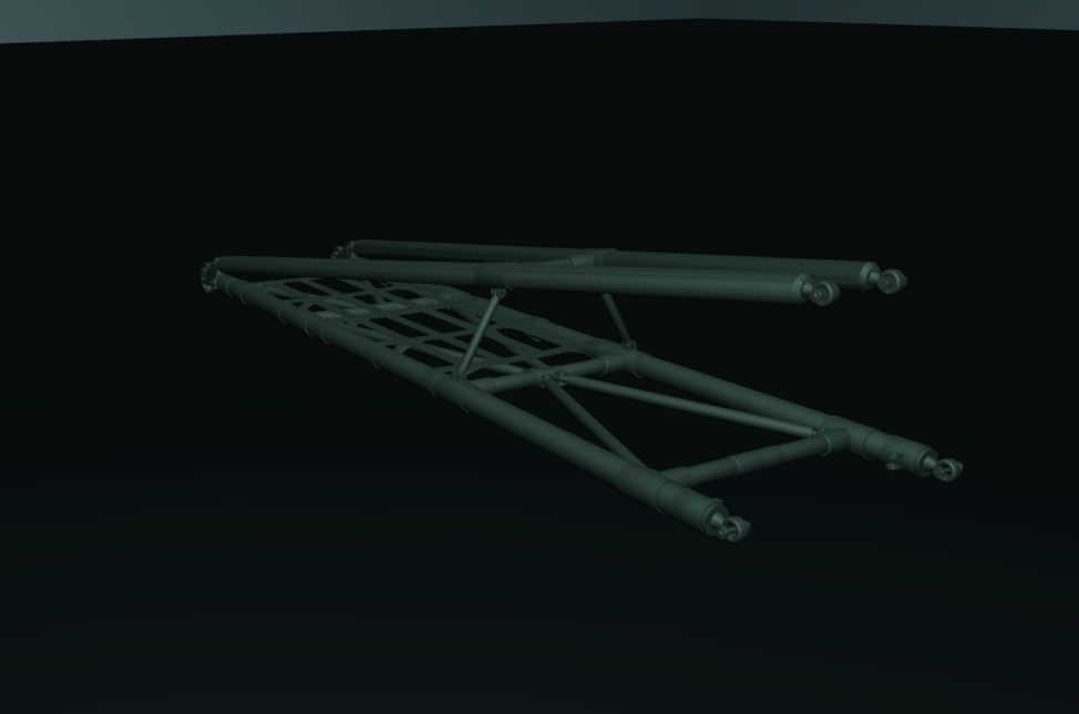 MVM Carbon Wheelie Bar Low-poly 3D model_4