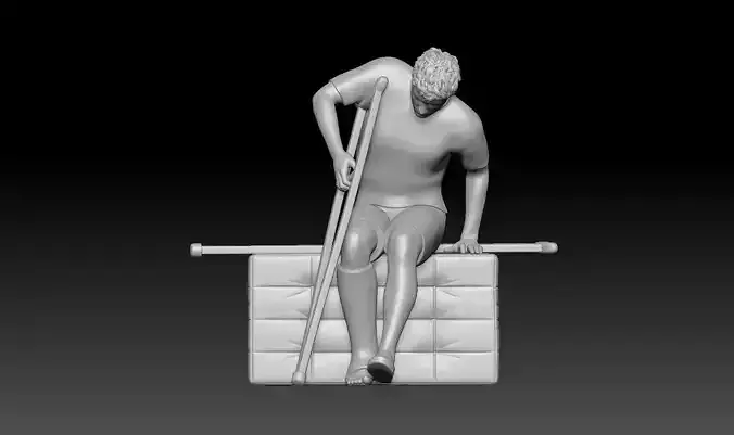CRUTCH BOY 2 3D print model