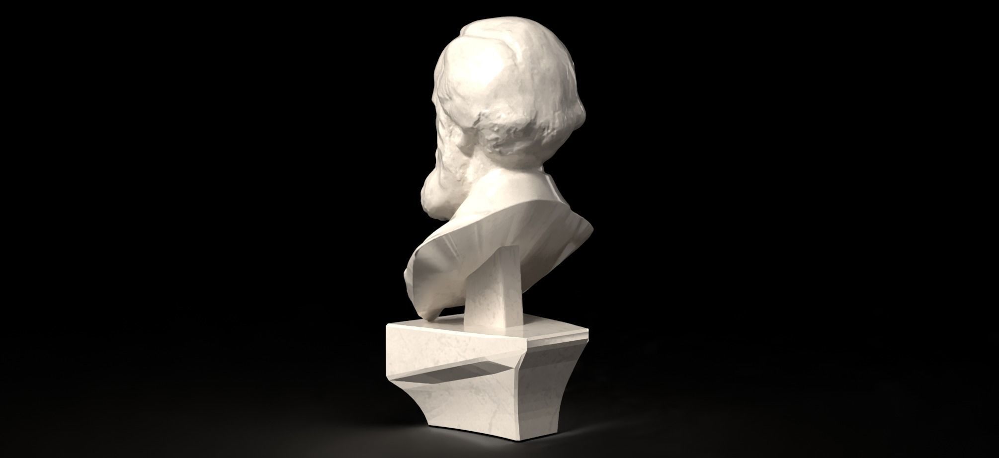 James Clerk Maxwell - 3D Printable FBX-STL-GLB-OBJ 3D print model_3