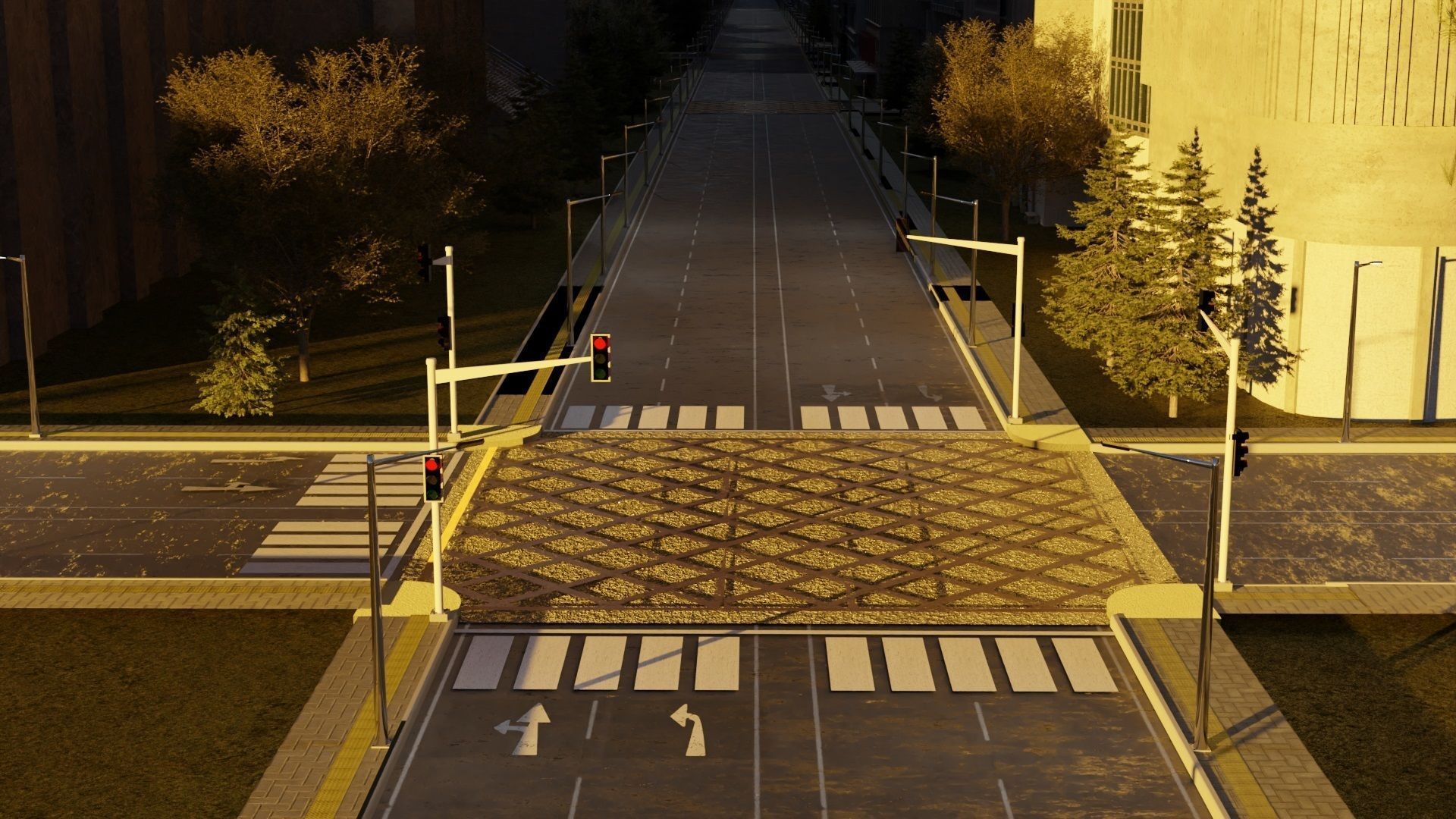 CITY STREET-City medium size 3D model_10