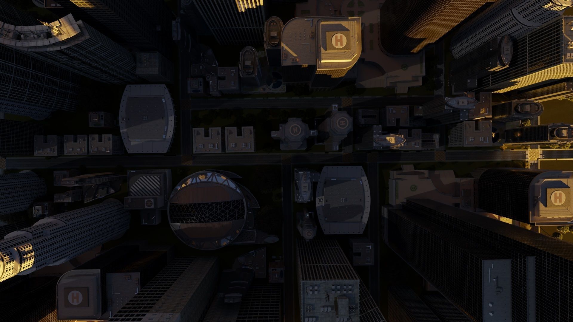 CITY STREET-City medium size 3D model_12