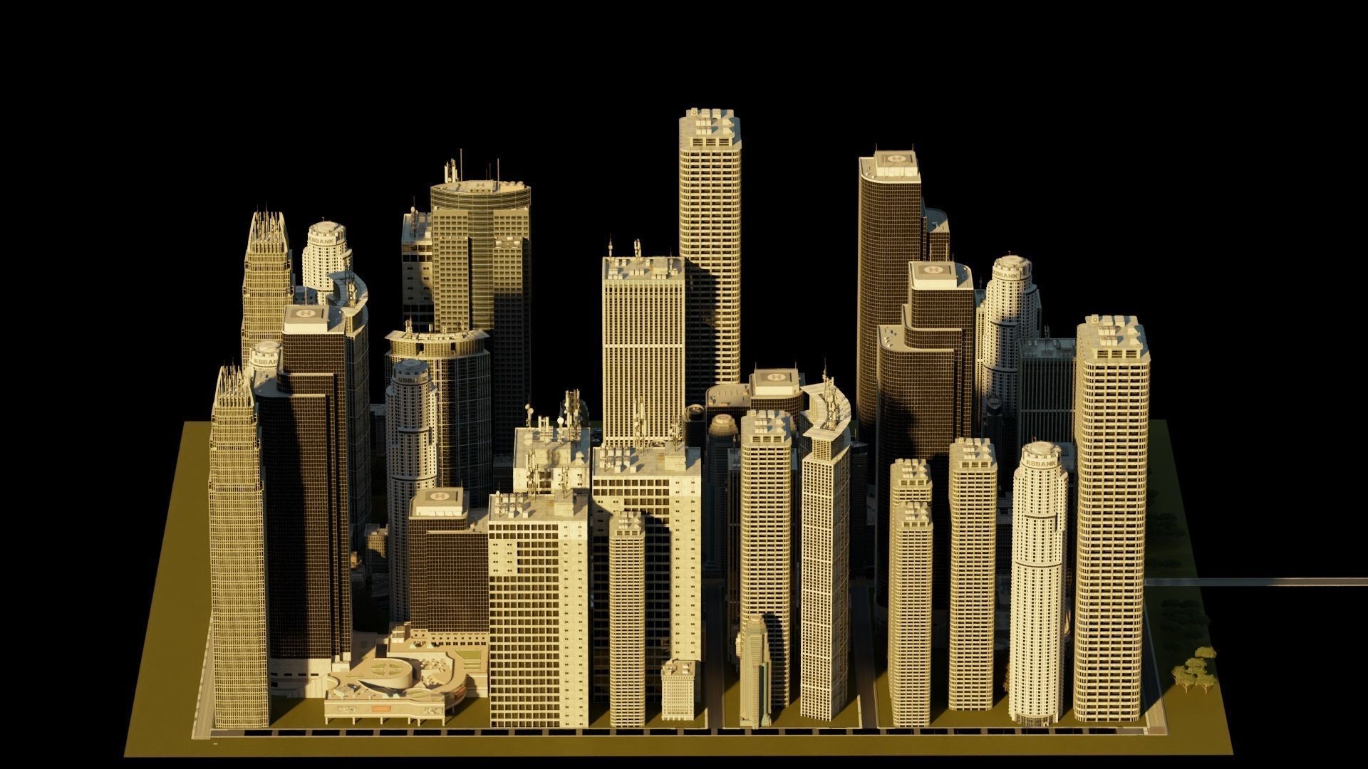 CITY STREET-City medium size 3D model_28