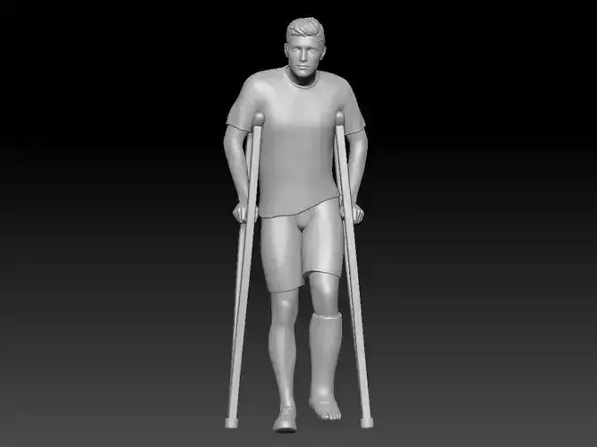 CRUTCH BOY 3 3D print model
