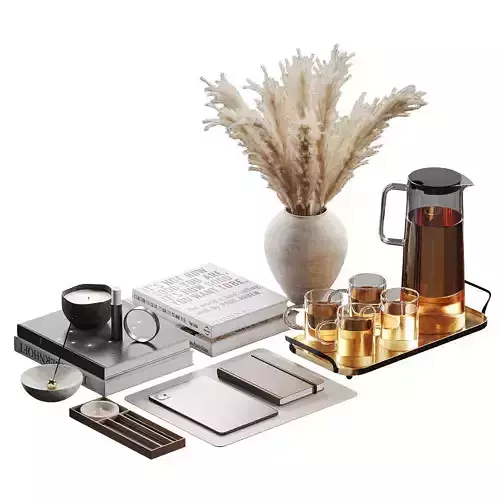 Decorative set  07 3D model