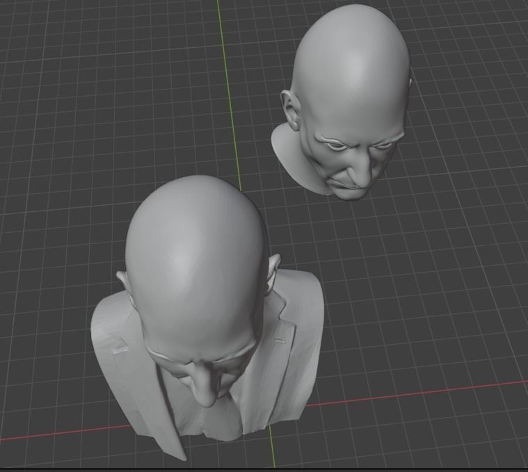 Mark Strong 3D print model_3