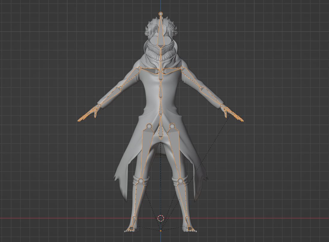 Okarun Turbo Granny Form - Dandadan 3D model_15