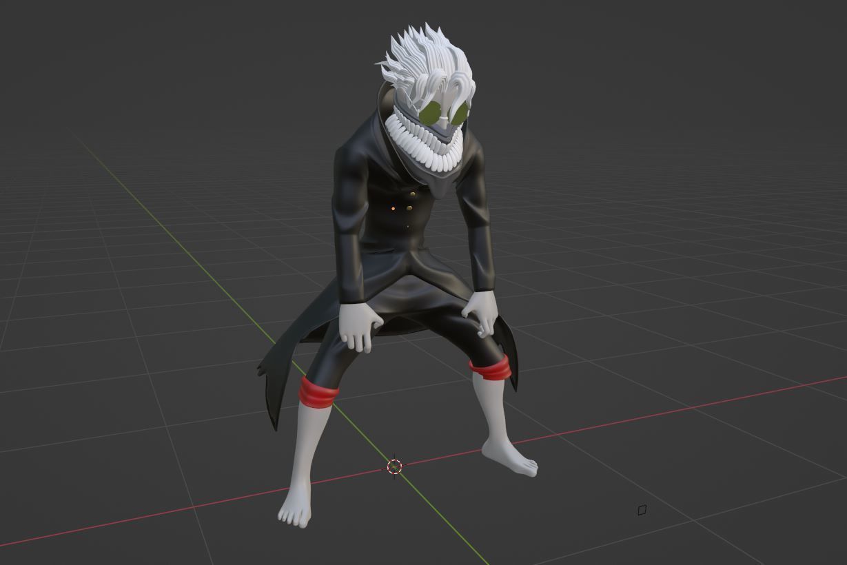 Okarun Turbo Granny Form - Dandadan 3D model_4