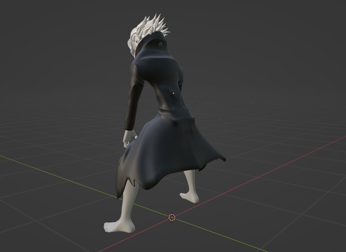 Okarun Turbo Granny Form - Dandadan 3D model_6