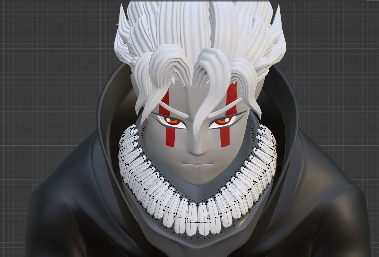 Okarun Turbo Granny Form - Dandadan 3D model_9