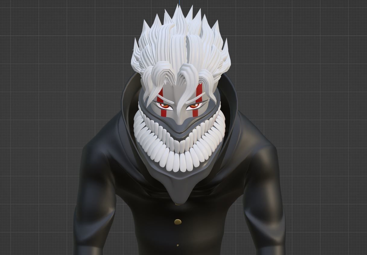 Okarun Turbo Granny Form - Dandadan 3D model_8