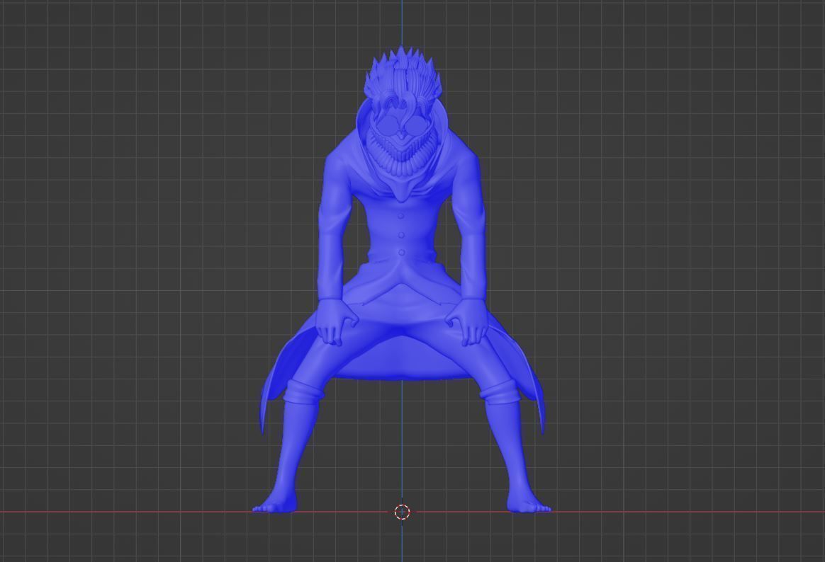 Okarun Turbo Granny Form - Dandadan 3D model_16