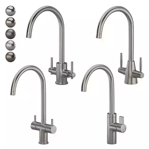 Delphi Kitchen Sink Mixer Tap 3D model