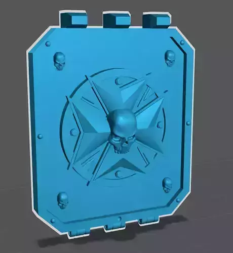 TEMPLAR LAND-DOOR JULY  3D model