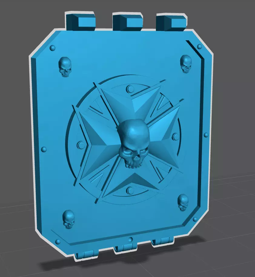 TEMPLAR LAND-DOOR JULY  3D model_0