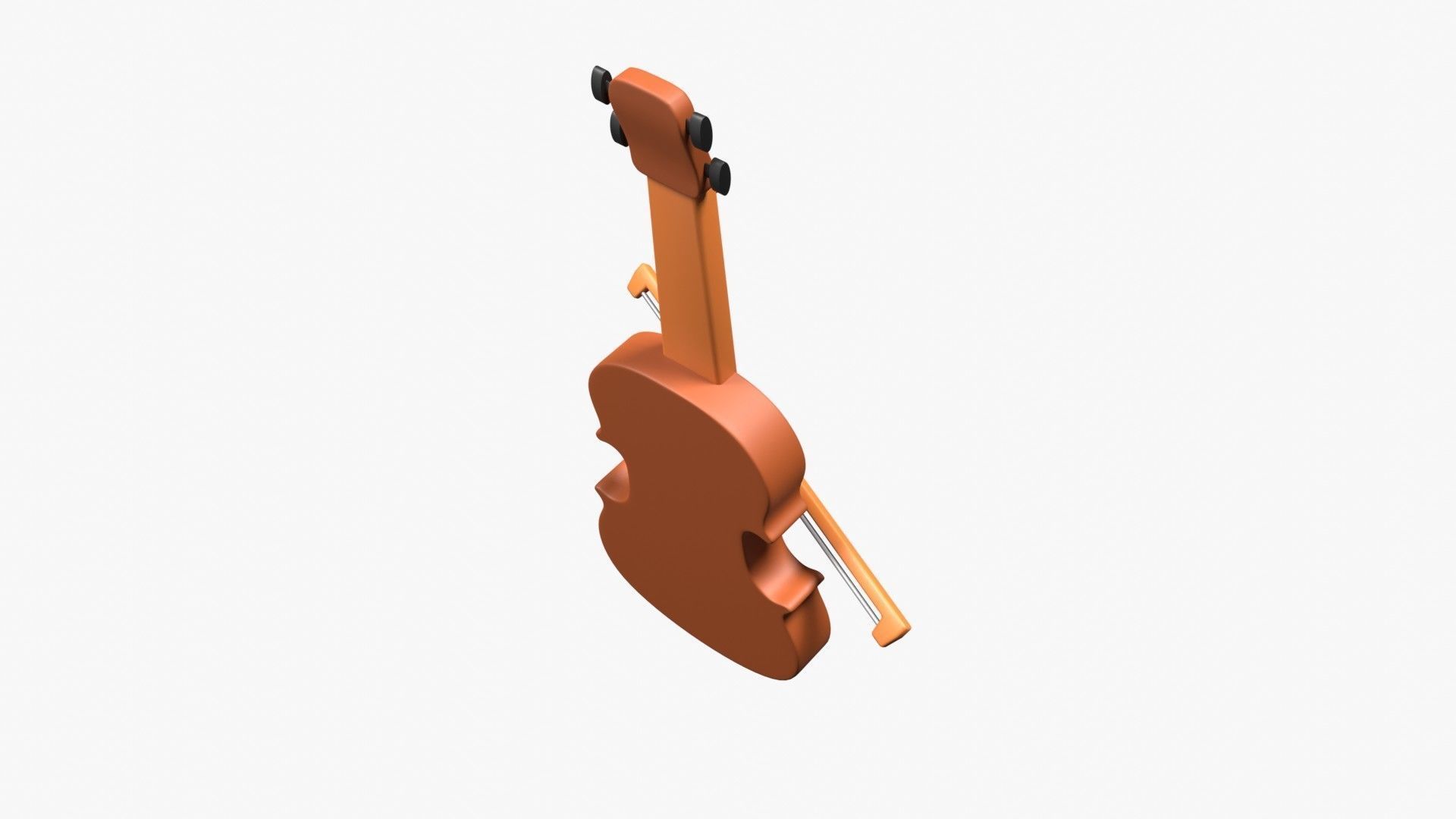 Violin 3D model_12