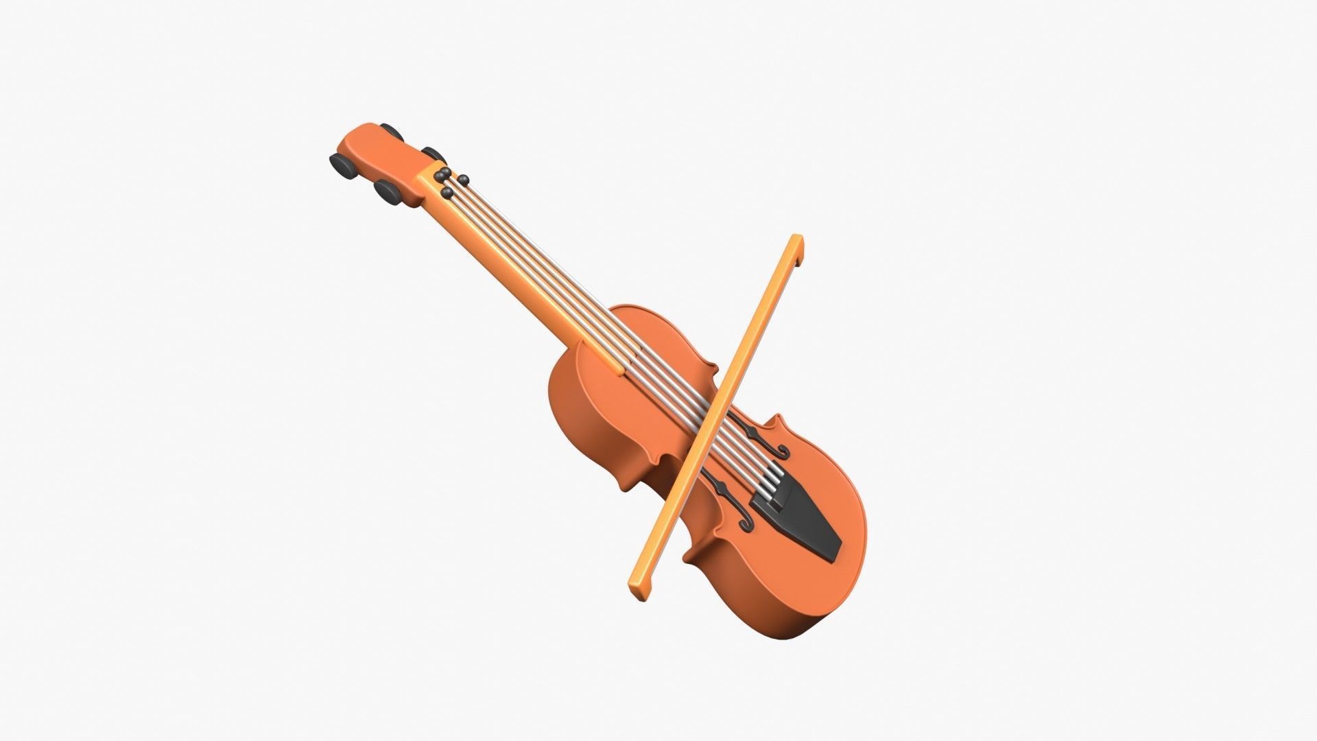 Violin 3D model_17