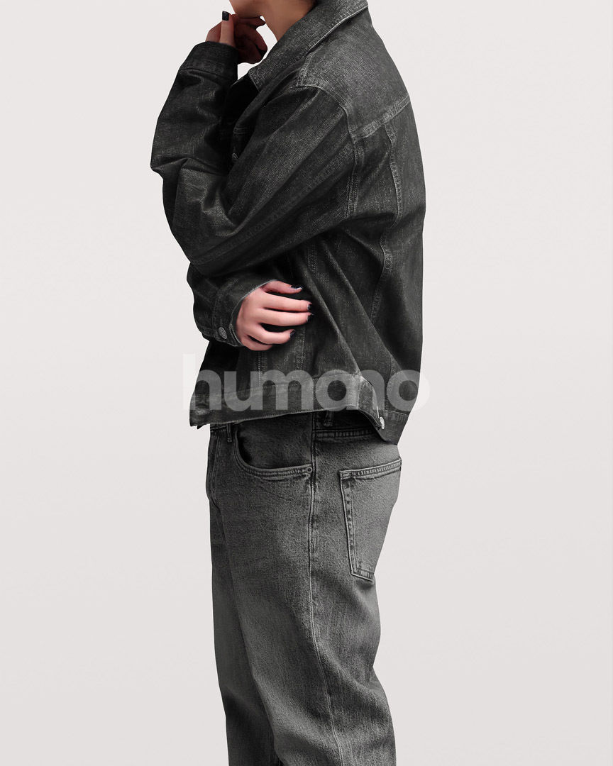 Asian man walking standing by Humano - 3 models and 1 Free model 3D Model Collection_64