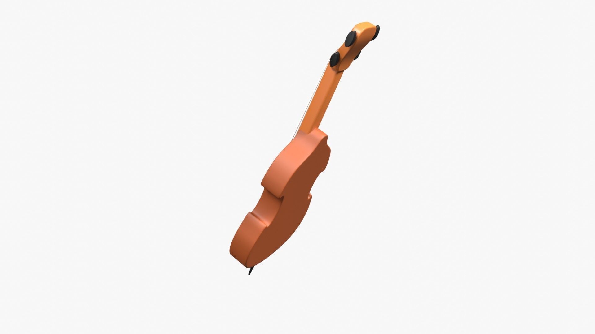 Double Bass 3D model_6