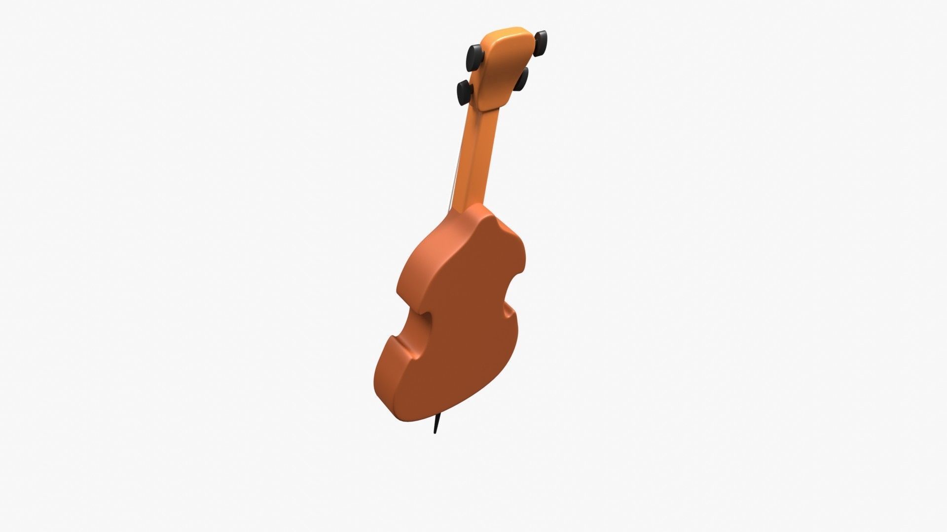 Double Bass 3D model_7