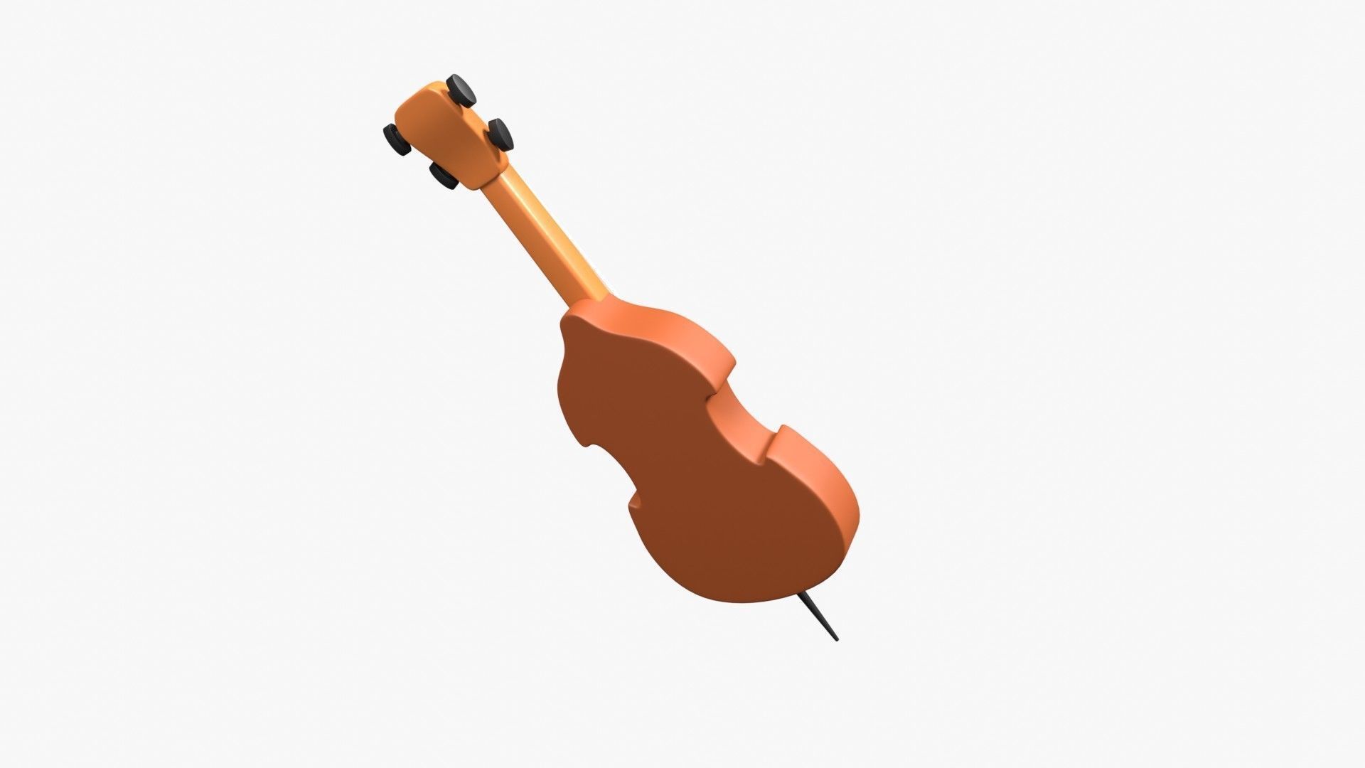 Double Bass 3D model_11