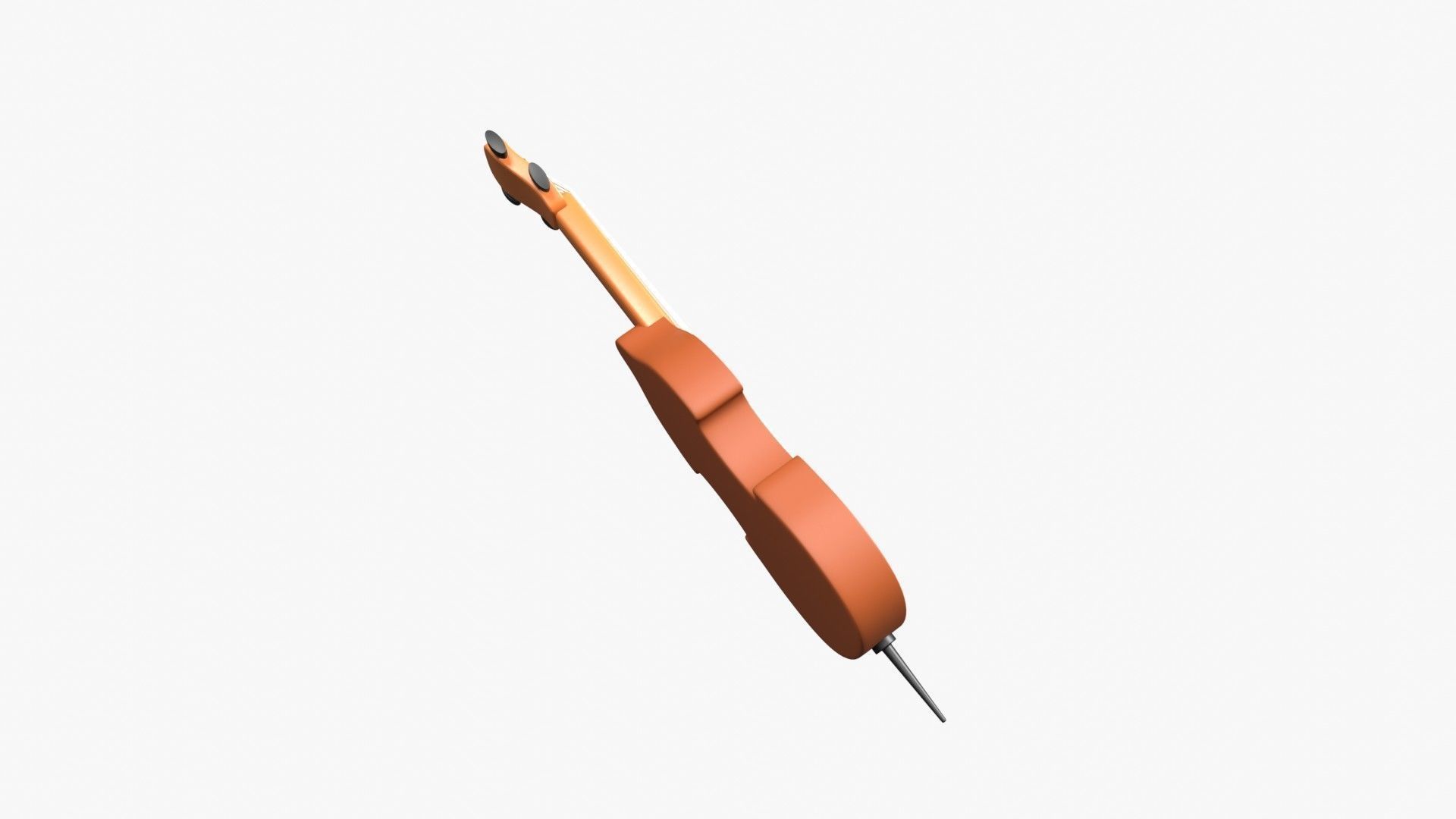 Double Bass 3D model_14