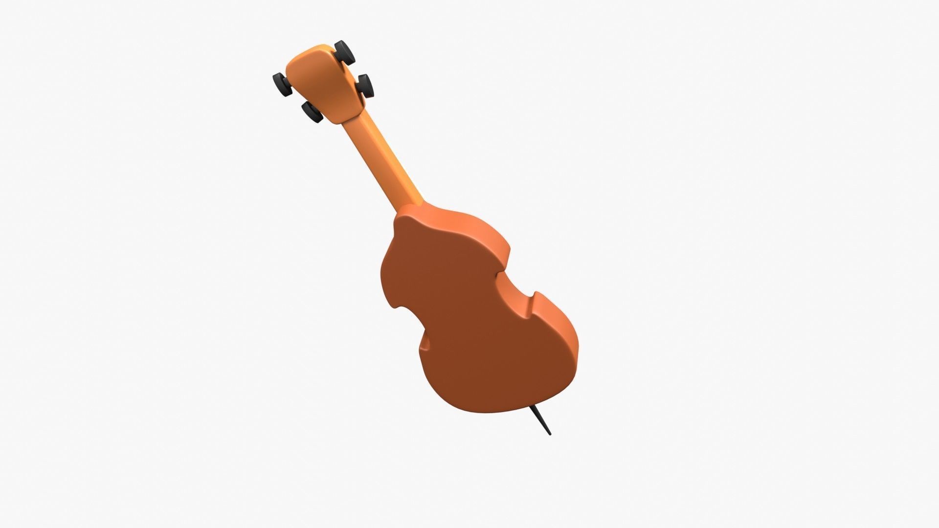 Double Bass 3D model_10