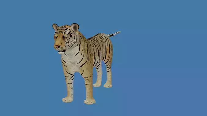 lion lowpoly 3d model
