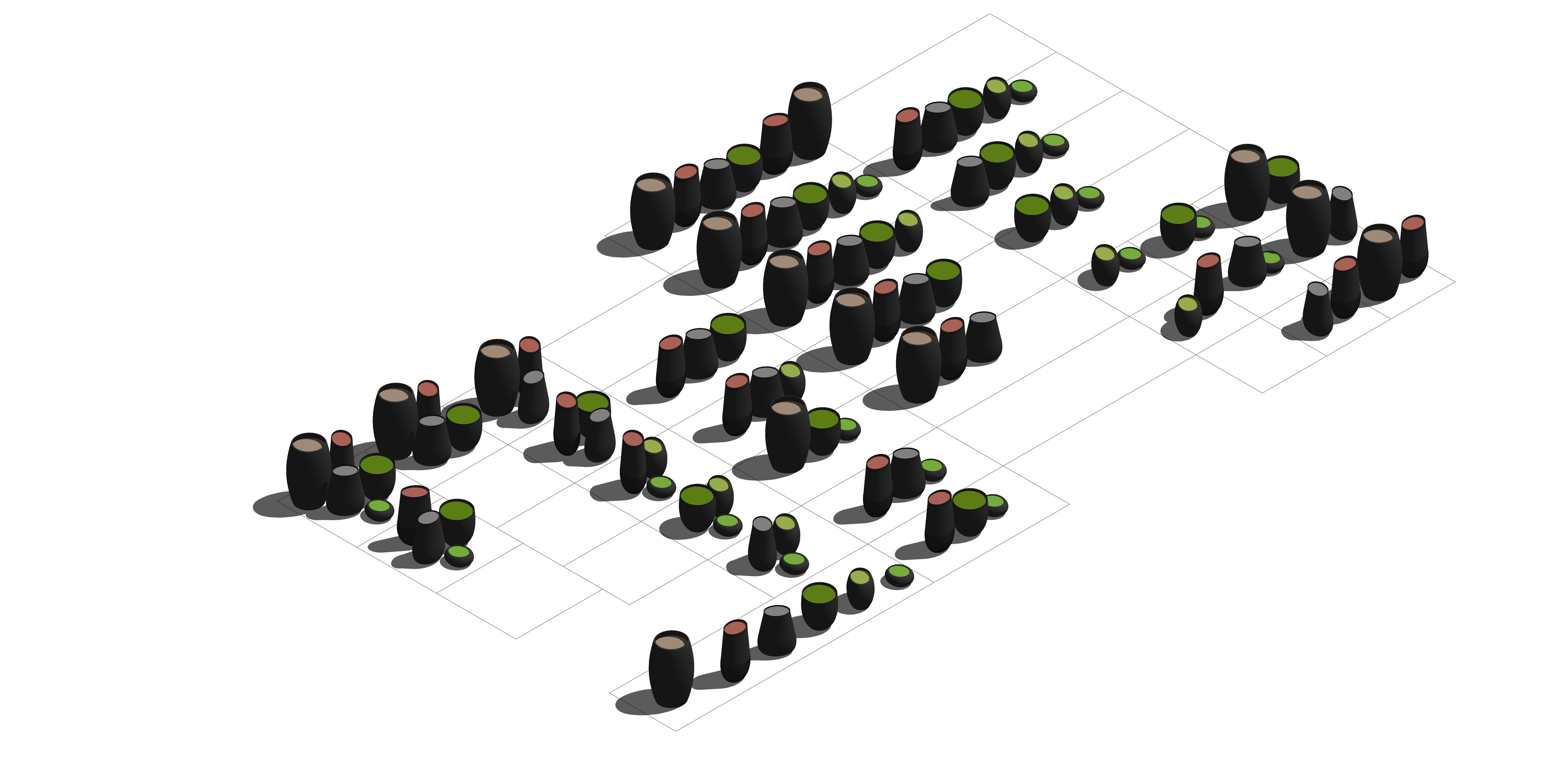 Flower Pot 01 3D model_1