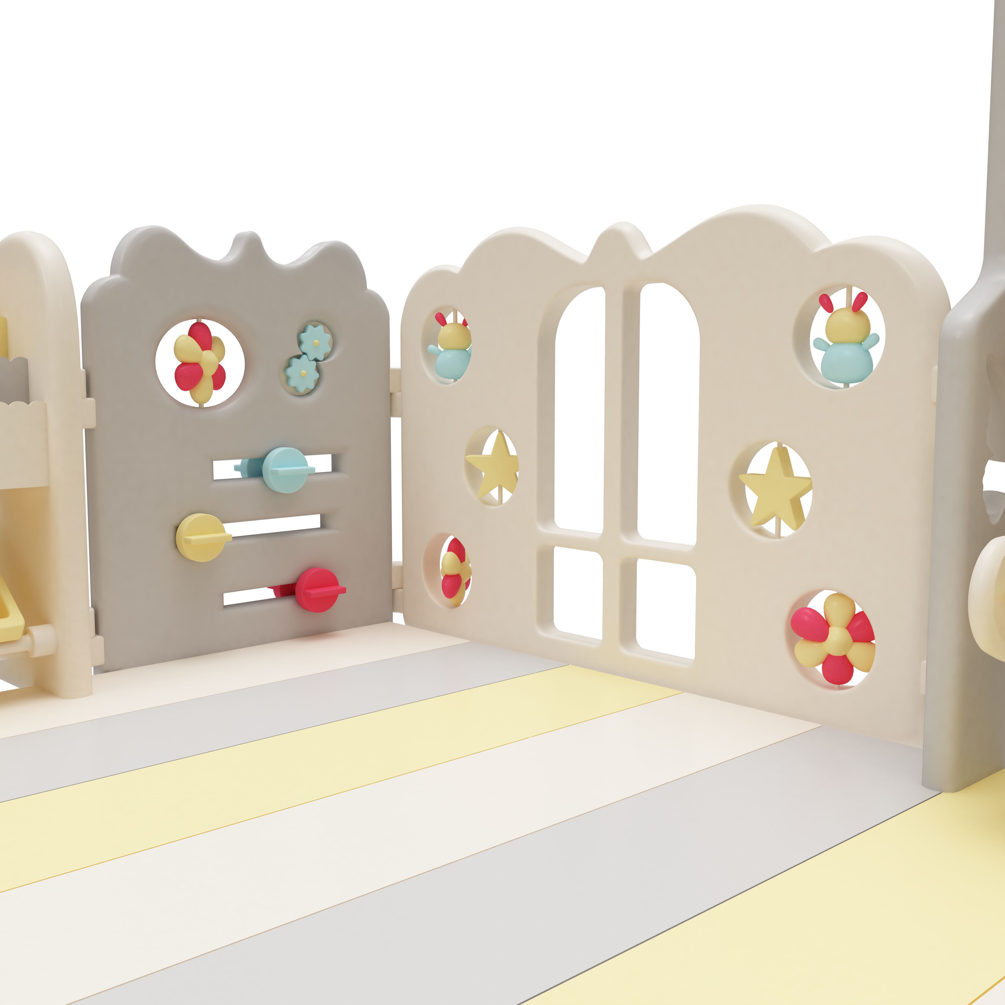 Playpen Baby  Play Yard 3D model_6