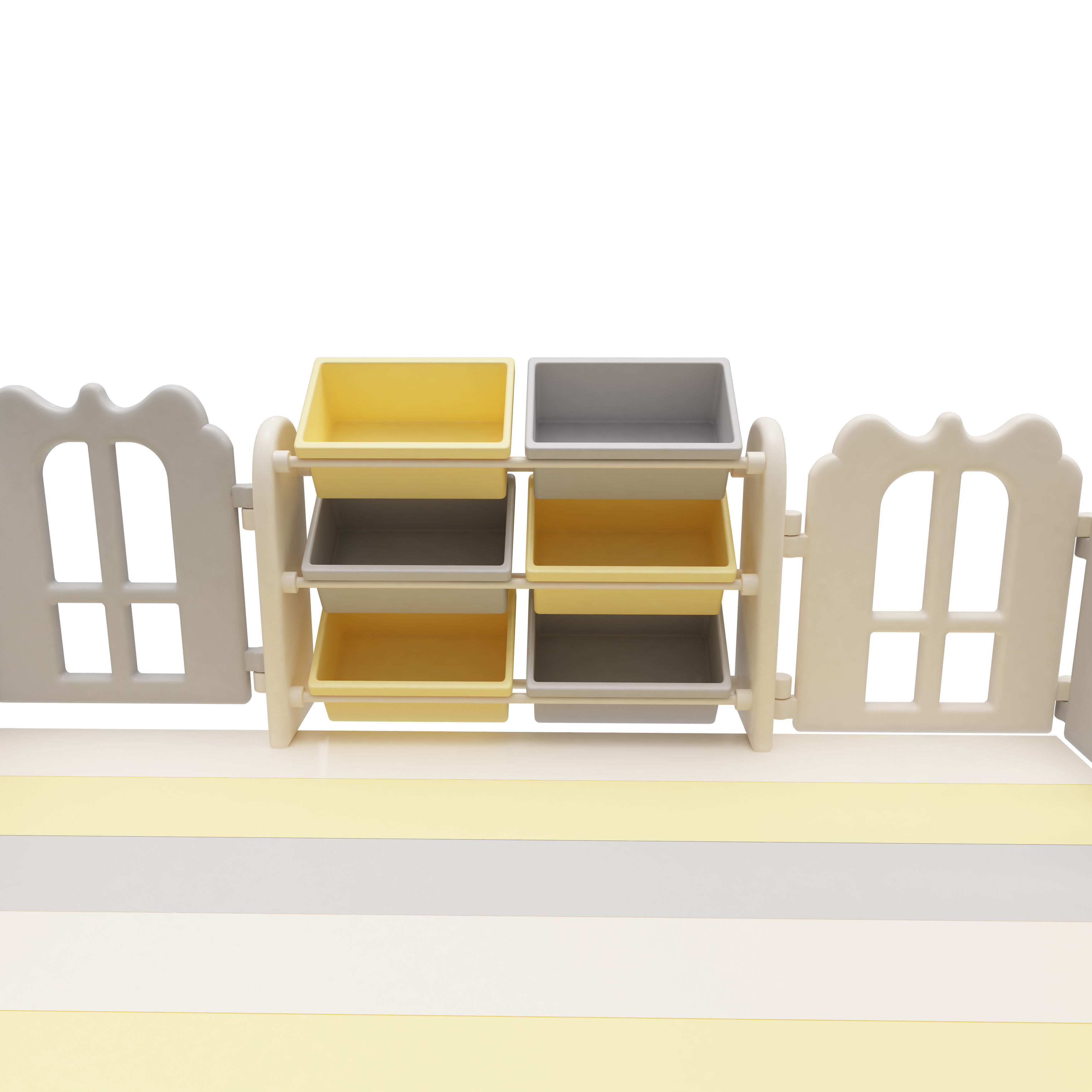 Playpen Baby  Play Yard 3D model_11