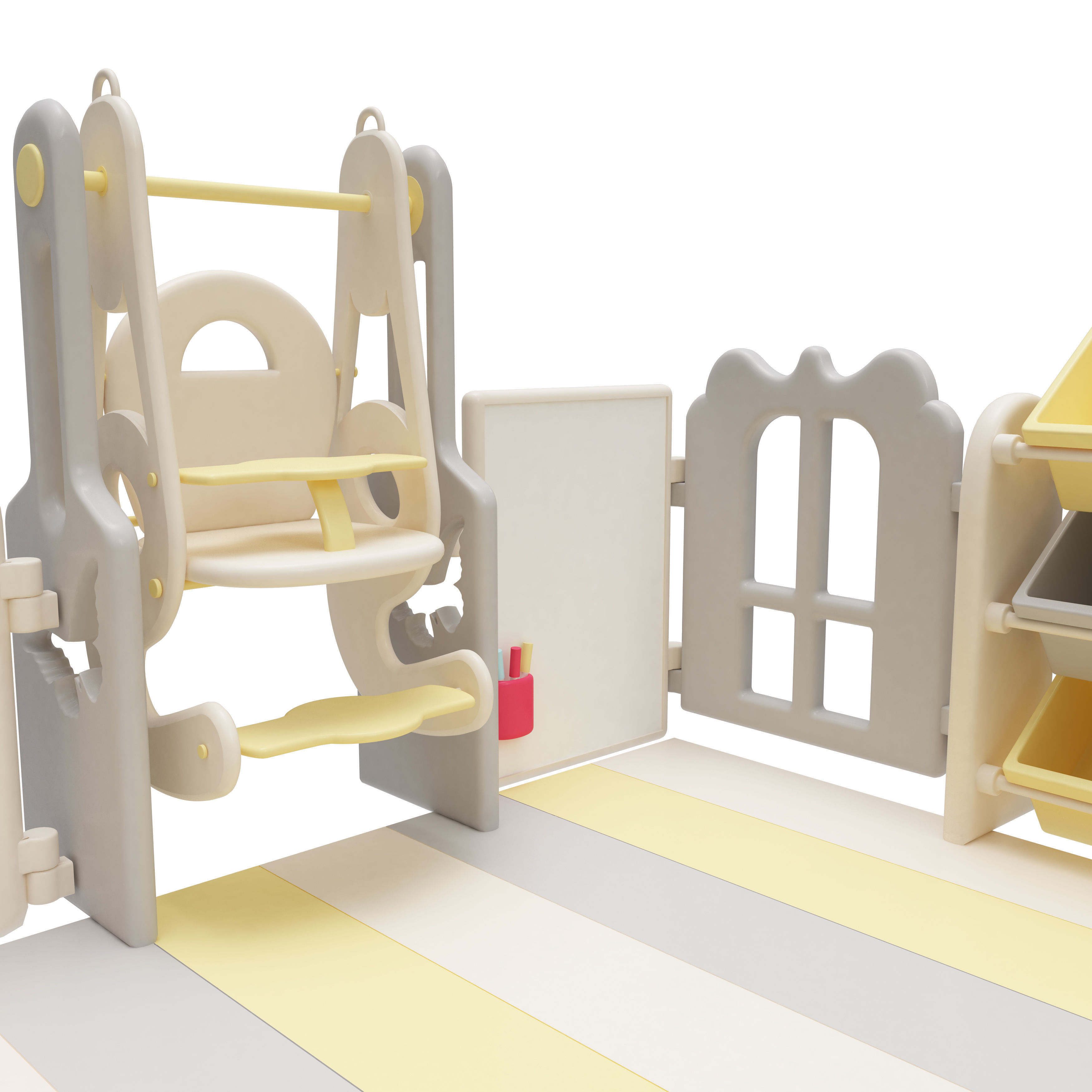 Playpen Baby  Play Yard 3D model_9