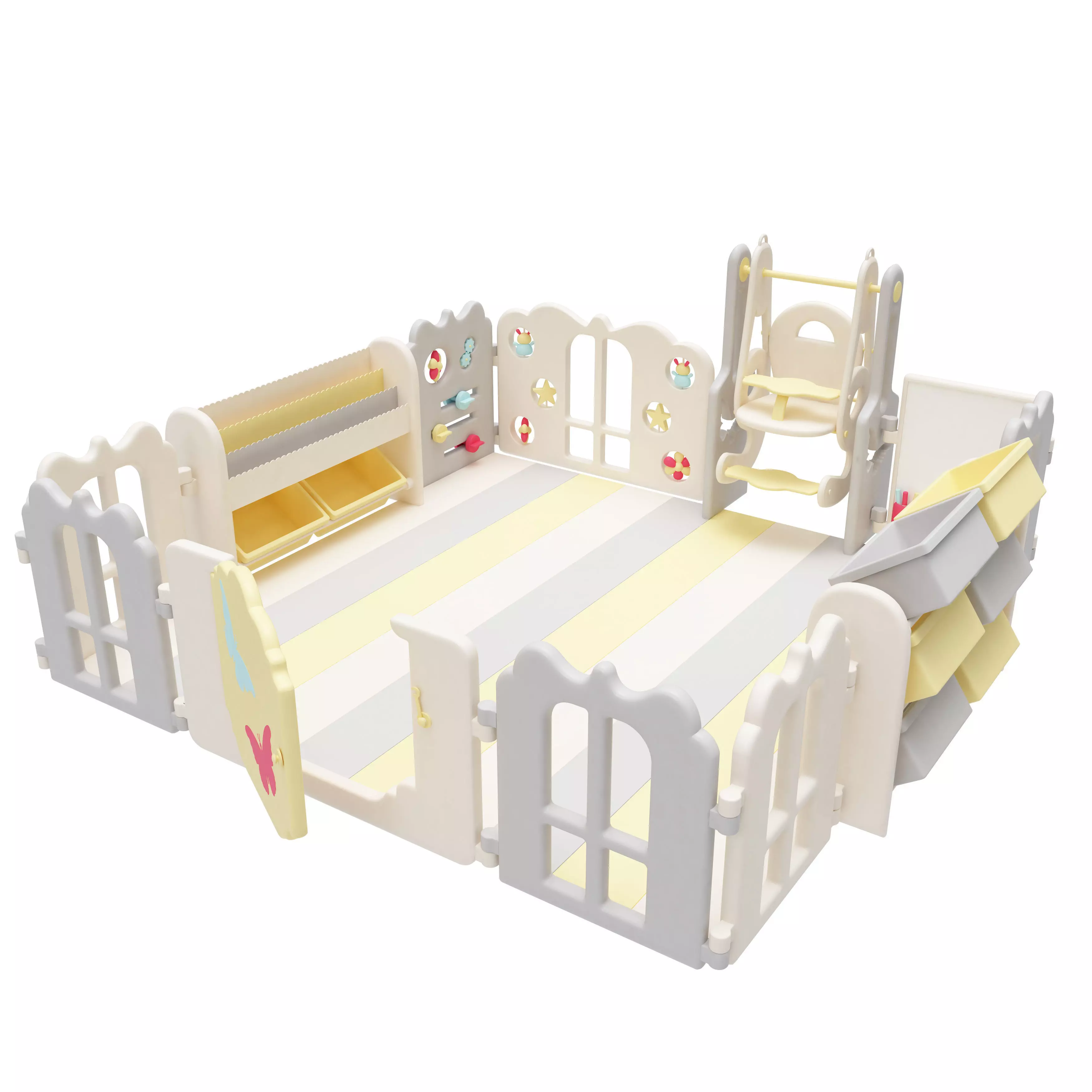 Playpen Baby  Play Yard 3D model_0