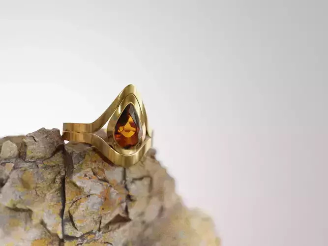 Gold Ring 3D model