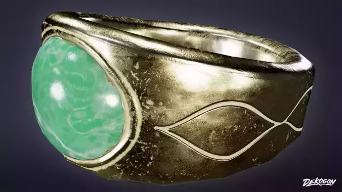 ANCIENT TREASURES - Ring 01 - LOW POLY