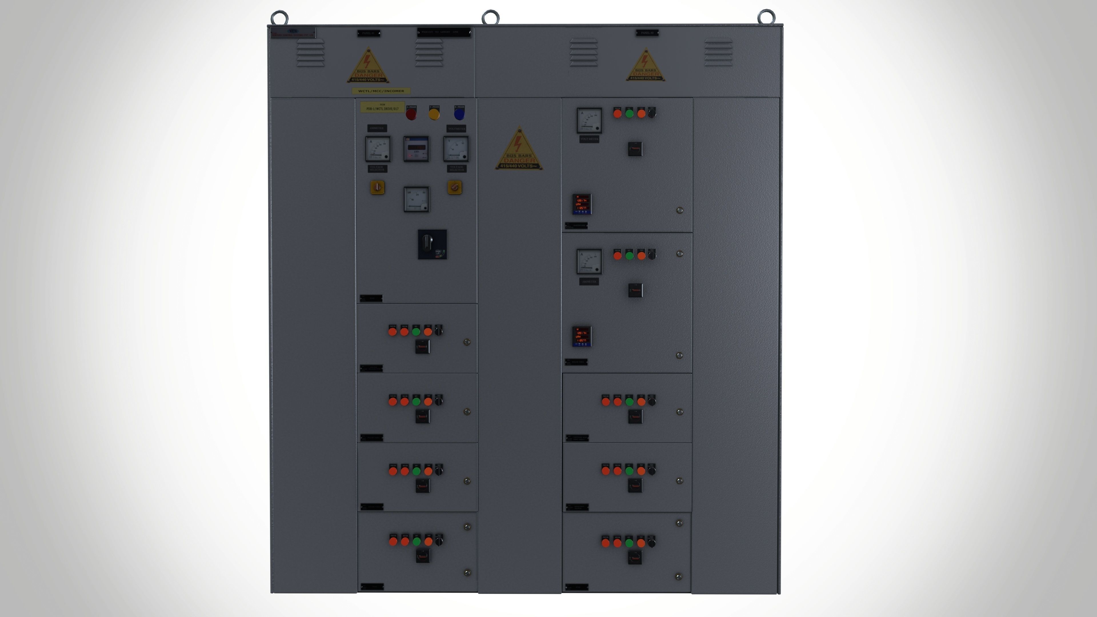 Electrical Fuse Box 2 3D model_3