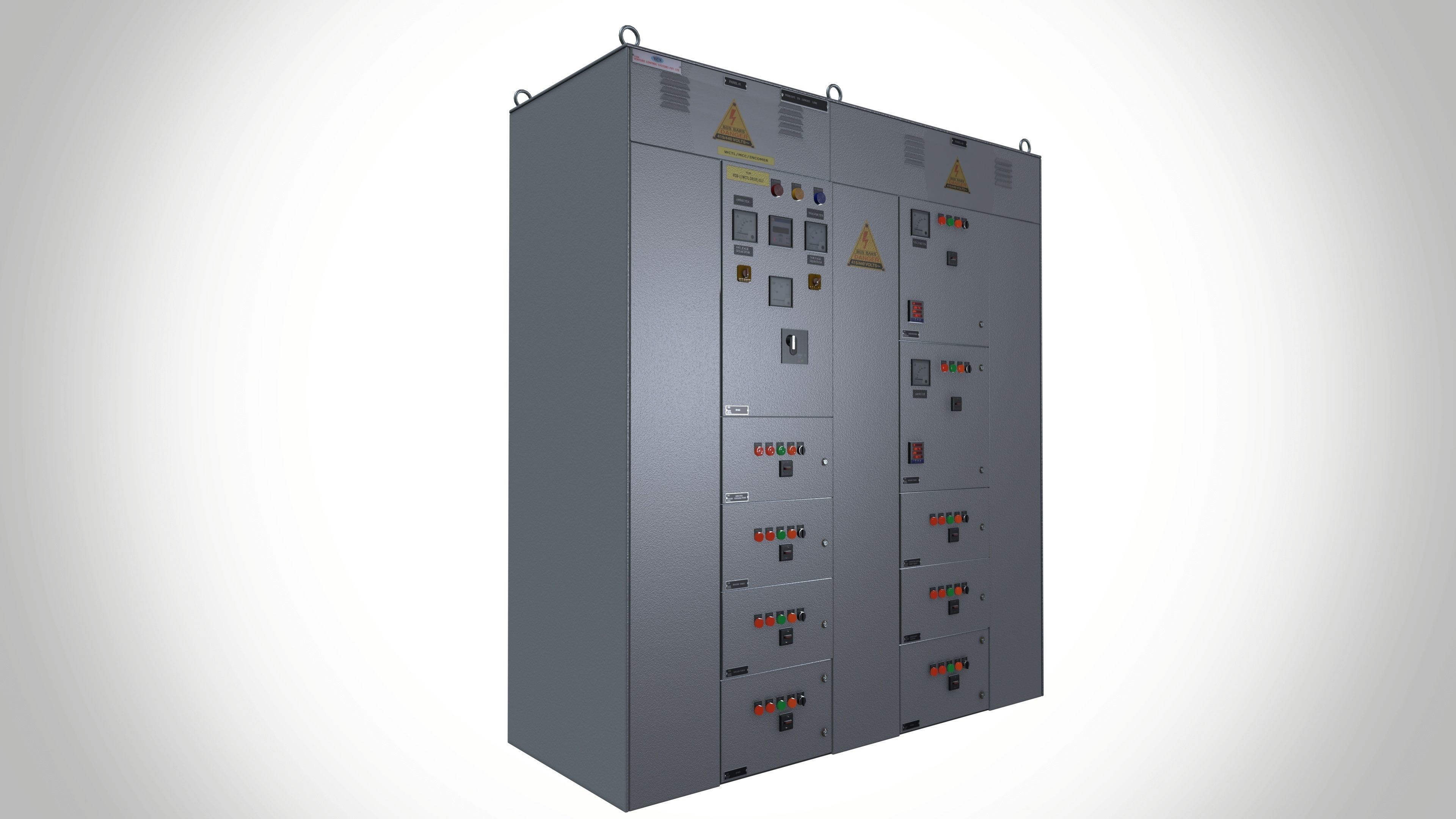 Electrical Fuse Box 2 3D model_5