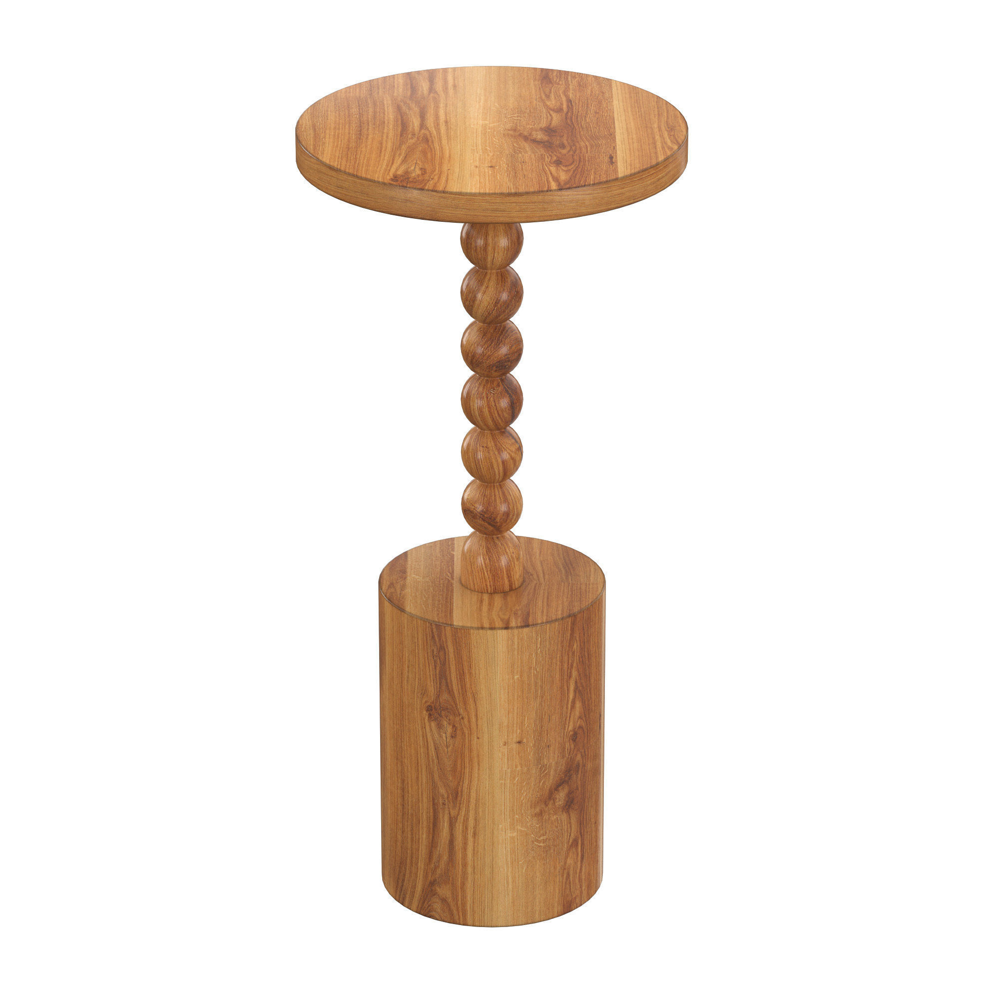 COZAYH HOME Pedestal End table 3D model_2
