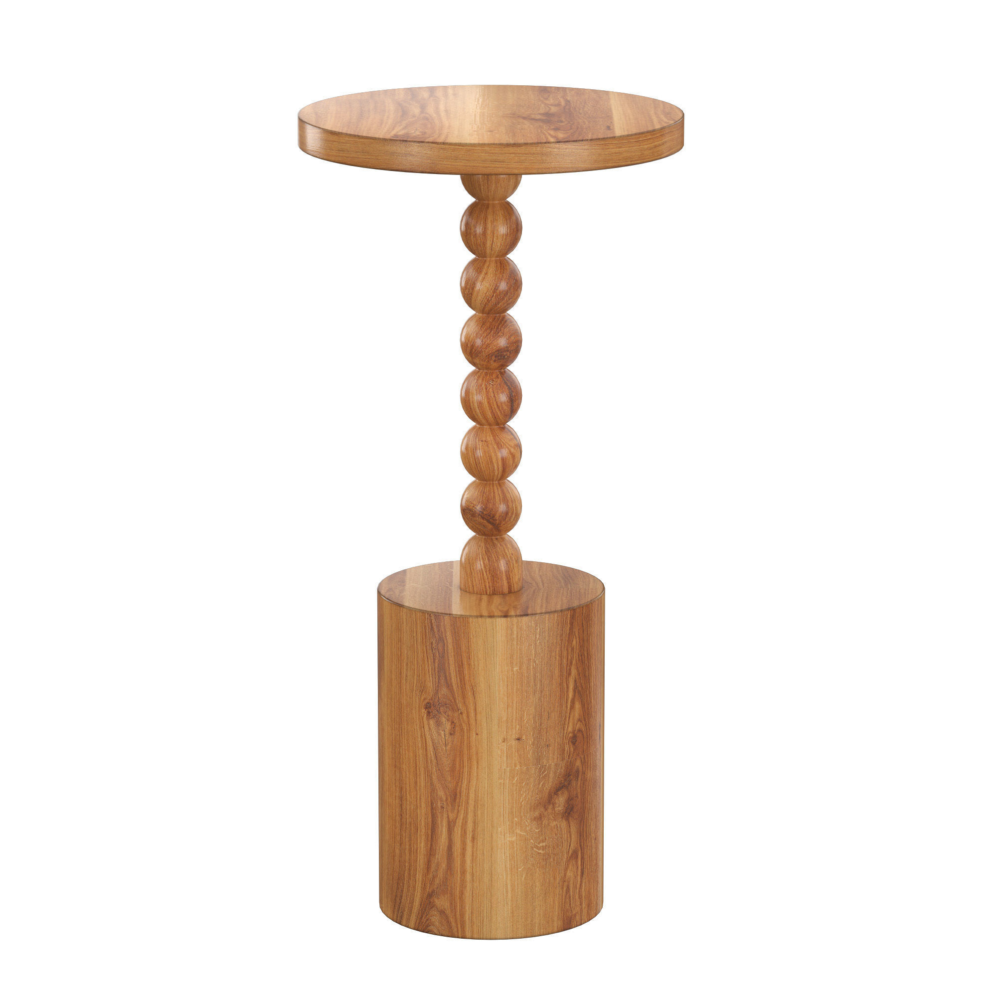COZAYH HOME Pedestal End table 3D model_1